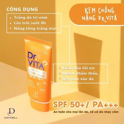 allintitle:kem chống nắng dr vita