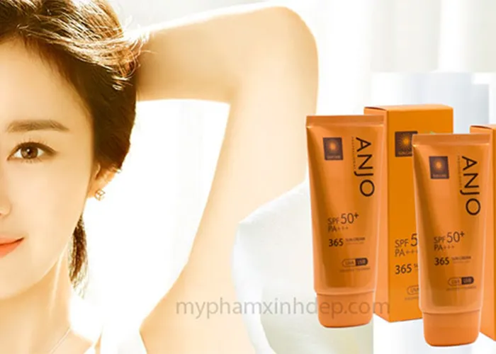 Bảo vệ làn da tối ưu với kem chống nắng Anjo Hàn Quốc