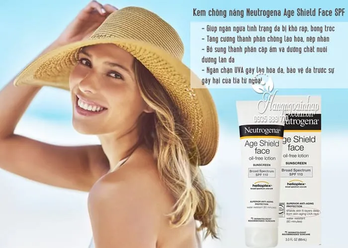 Hướng dẫn sử dụng kem chống nắng Neutrogena Age Shield Face SPF 110 để đạt hiệu quả tối ưu