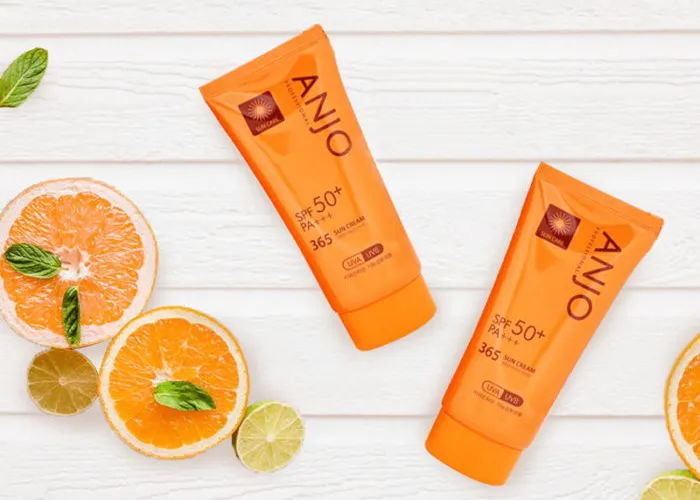 Kem chống nắng Anjo Hàn Quốc phù hợp đa dạng loại da