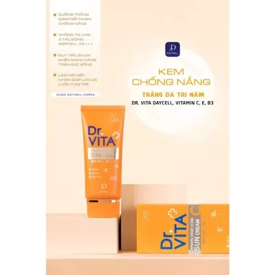 Kem chống nắng Dr Vita Daycell bảo vệ da