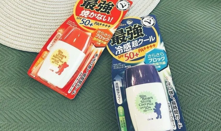 Sữa chống nắng Omi Strong Cool Plus khi bị tách nước